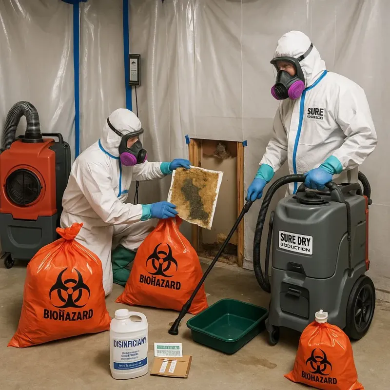 Contaminated Water Handling Protocols process in East Dublin, GA
